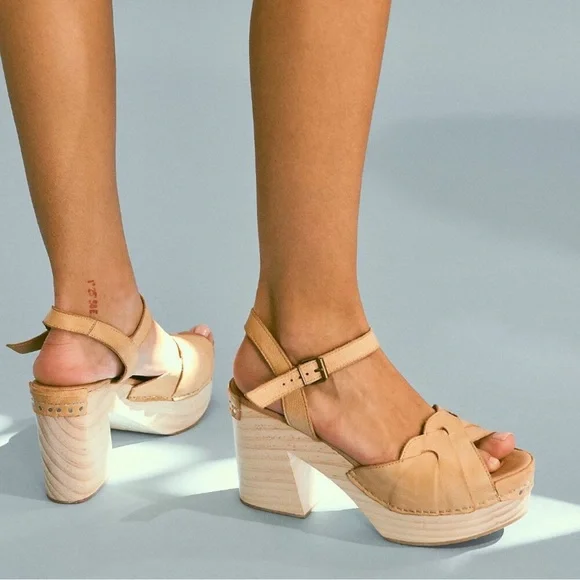 Free People Orion Woven Clogs Size 6 - Picture 3 of 9